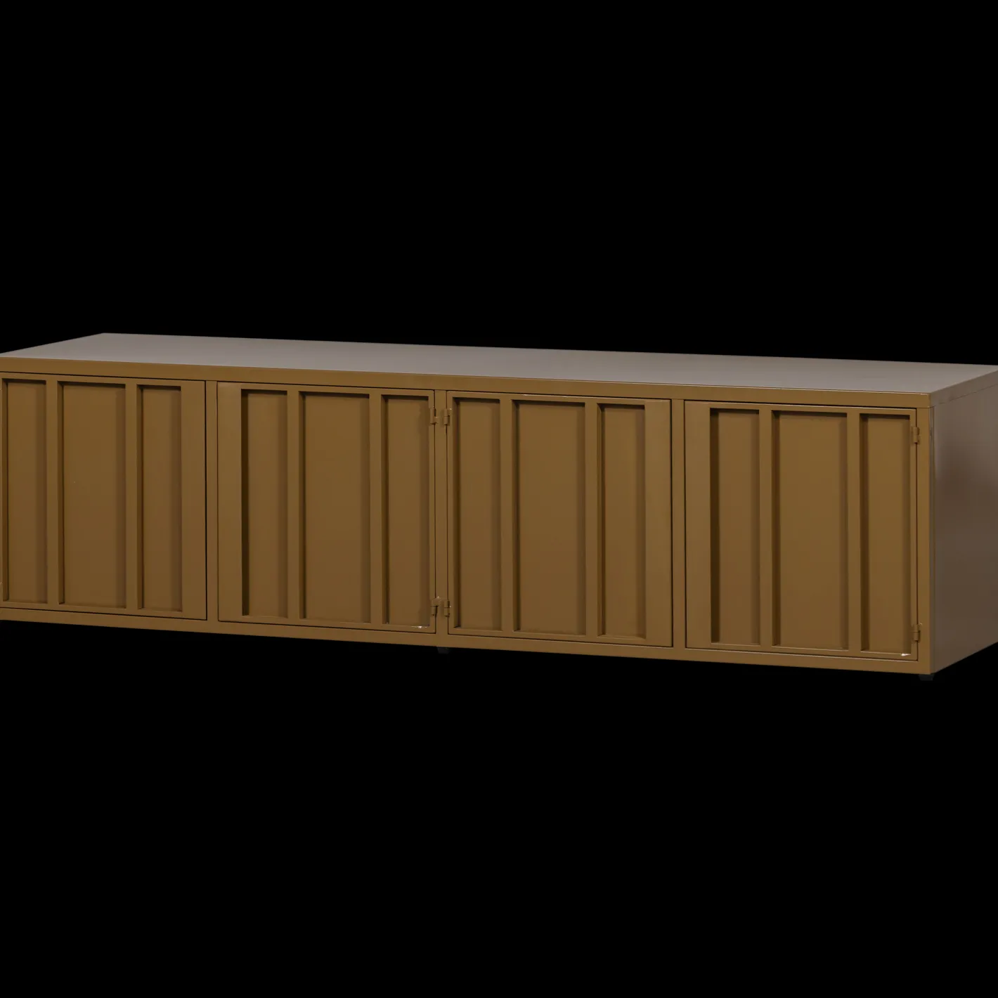 Outlet WOOOD Level Tv-meubel Honey Yellow