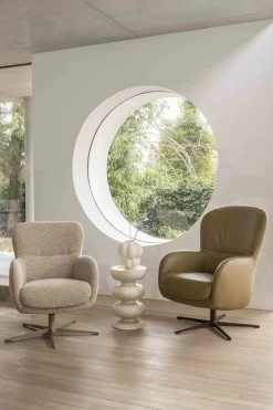 Online Montèl Levi Laag Fauteuil Sand