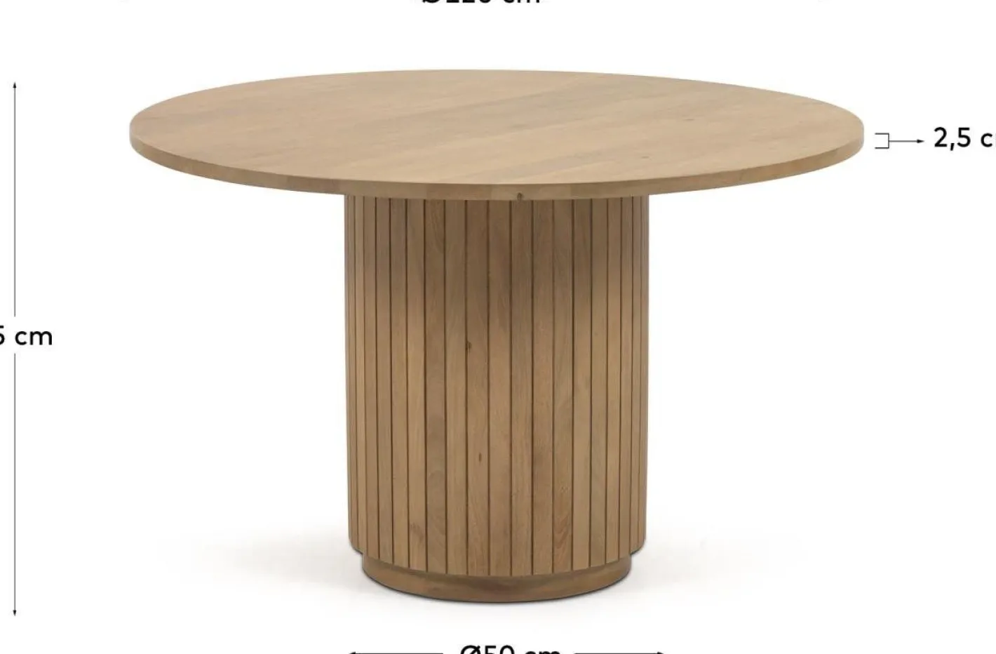 Clearance Kave Home Licia Eettafel Naturel