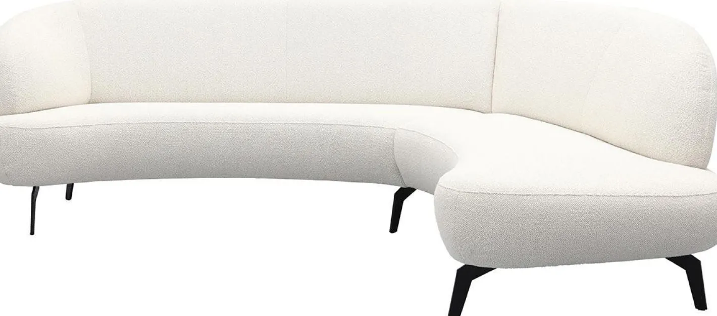 Hot Trendhopper Limana Hoekbank Silver Cream