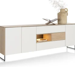 Hot XOOON Lindfield Dressoir Wit, Naturel