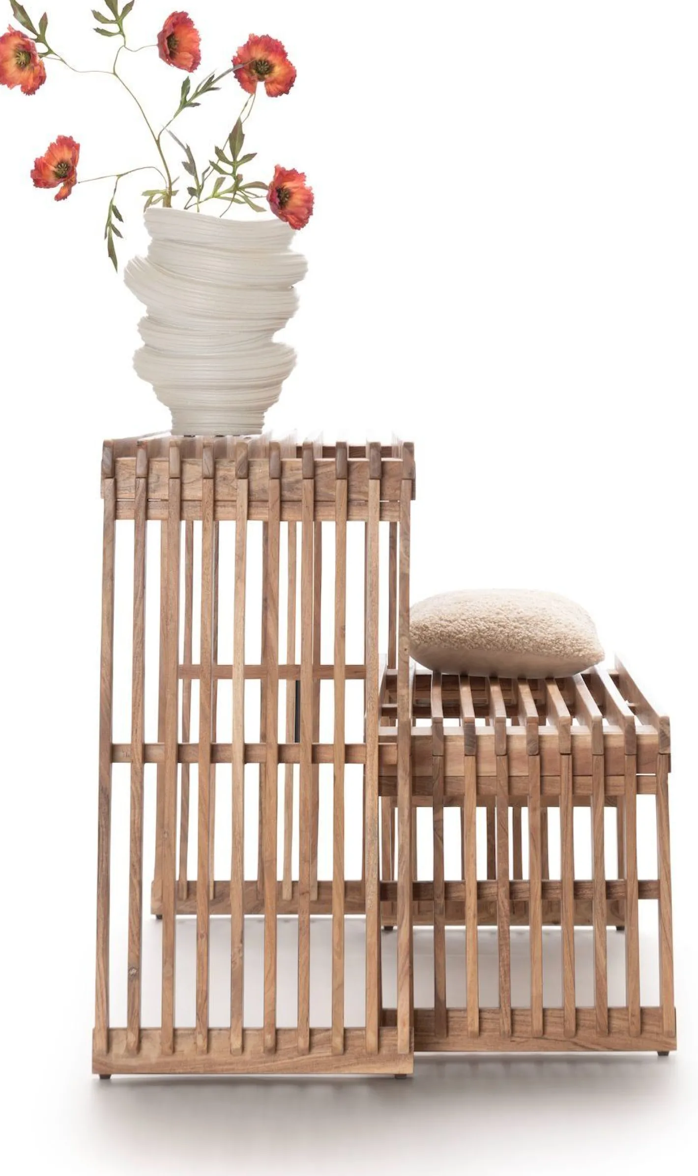 Online COCO maison Lino Wandtafel Naturel, Bruin