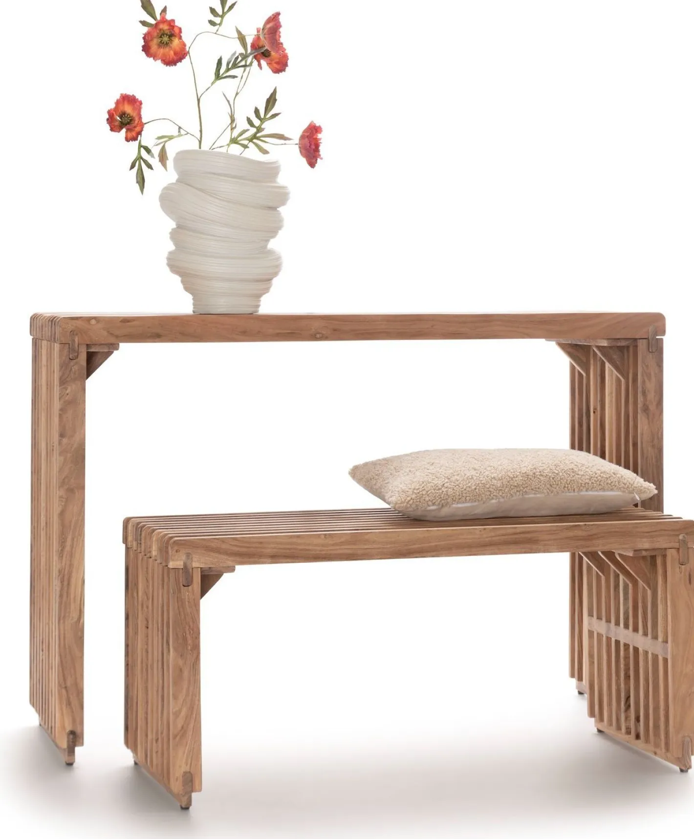 Online COCO maison Lino Wandtafel Naturel, Bruin