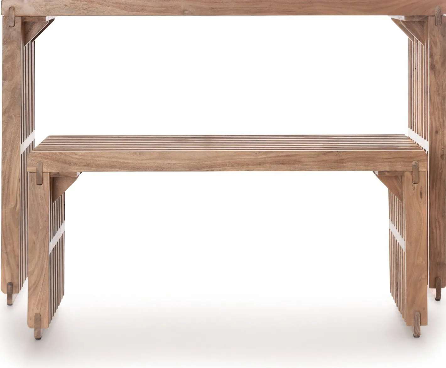Online COCO maison Lino Wandtafel Naturel, Bruin