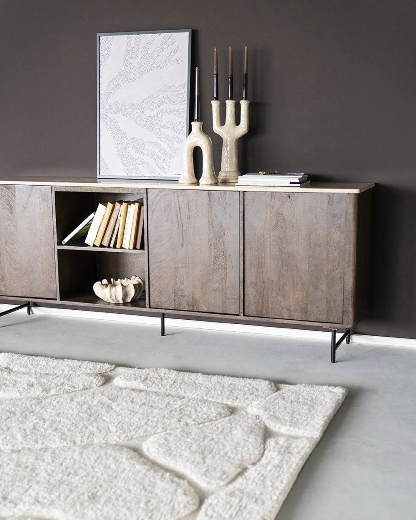 Discount Eleonora Lio Dressoir Bruin