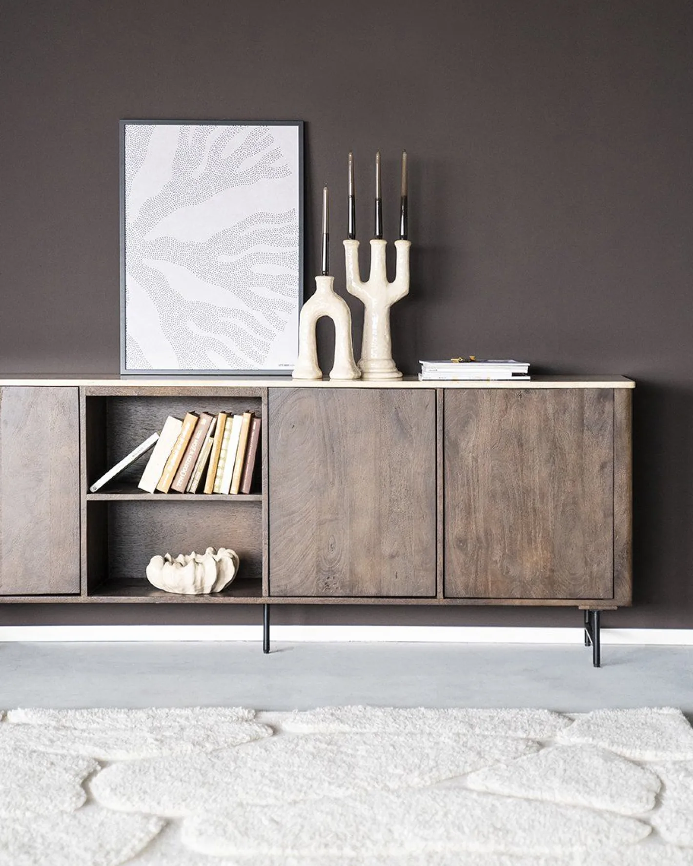 Discount Eleonora Lio Dressoir Bruin