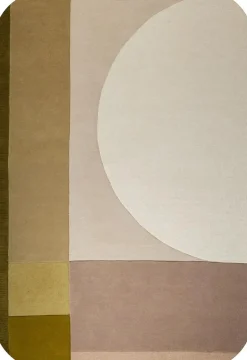 Clearance Brinker Carpets Lio Vloerkleed Bruin, Olijfgroen