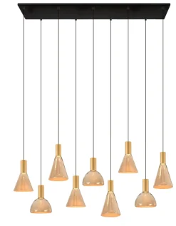 Outlet Eijerkamp Collectie Lisa Hanglamp Zwart, Brons