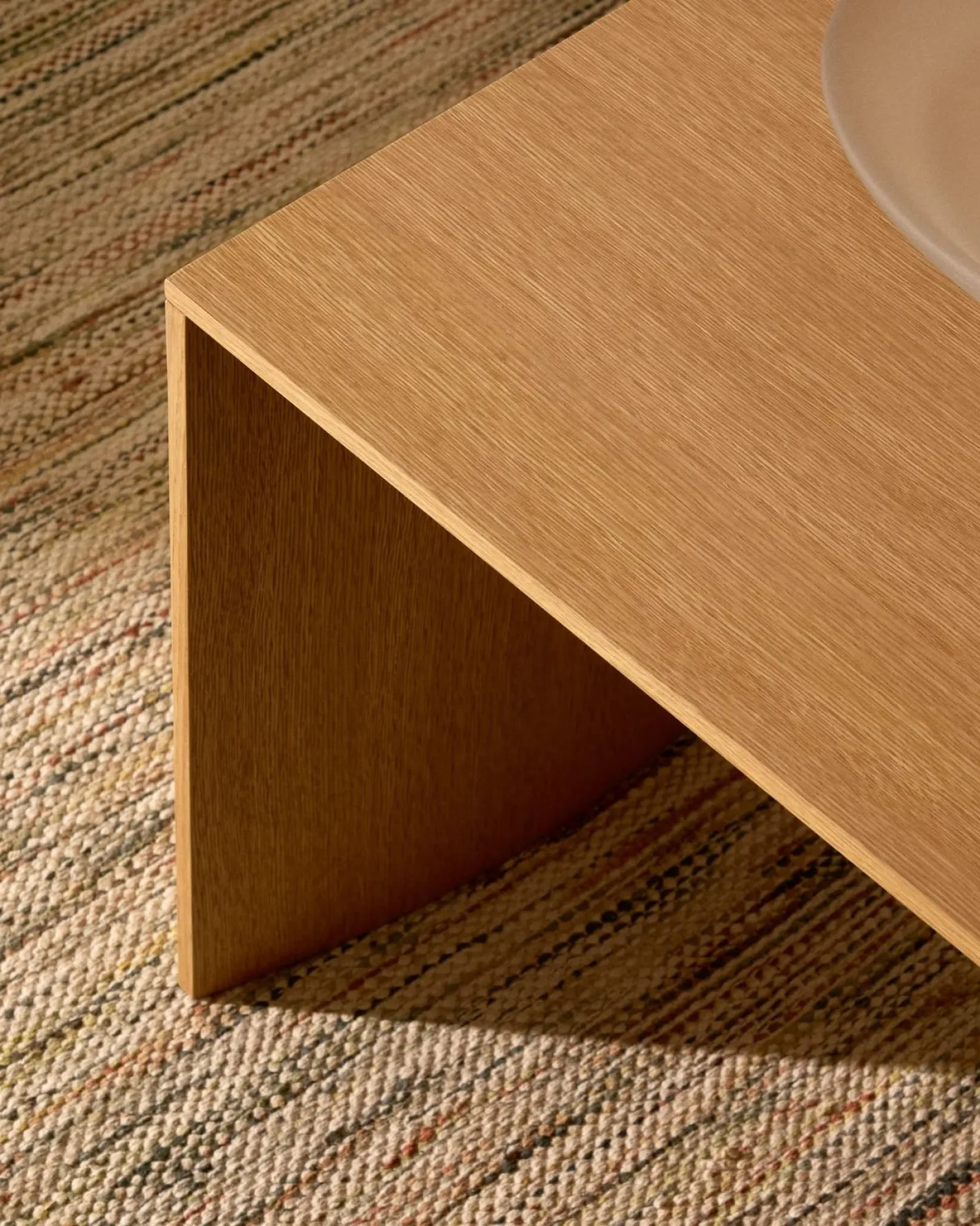 Discount Kave Home Litto Bijzettafel Lichtbruin