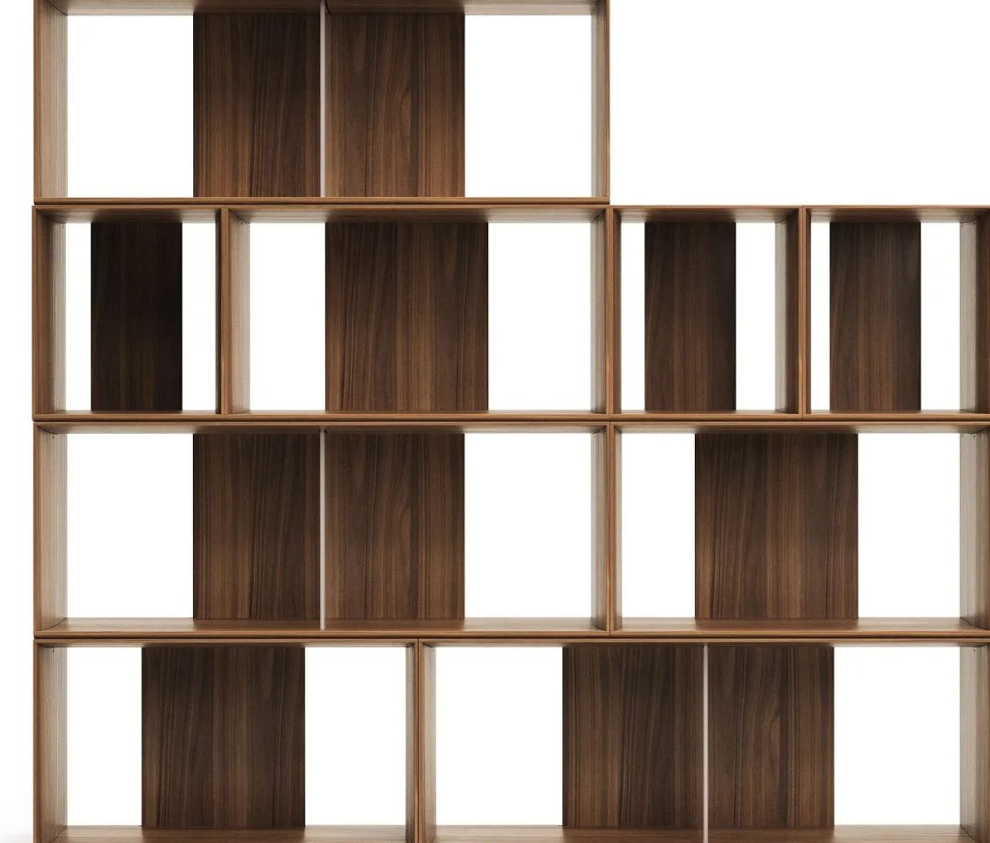 Outlet Kave Home Litto Modulaire kast Donkerbruin
