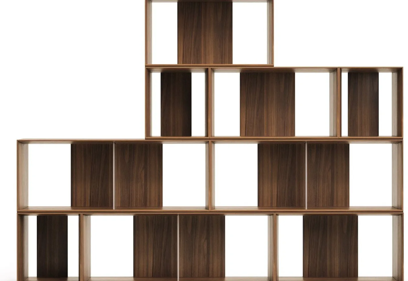 Outlet Kave Home Litto Modulaire kast Donkerbruin