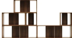 Outlet Kave Home Litto Vakkenkast Donkerbruin