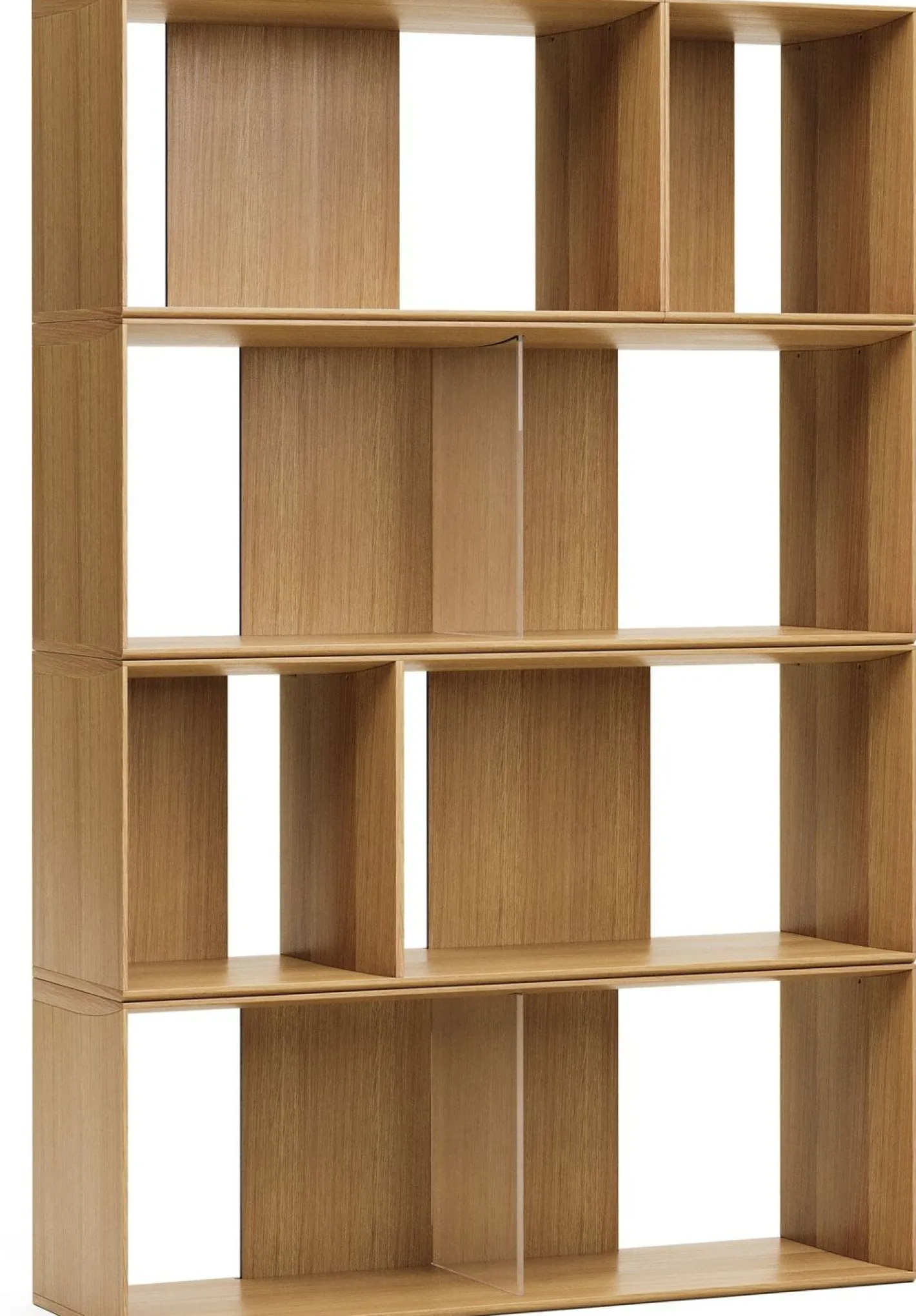 Hot Kave Home Litto Vakkenkast Bruin, Naturel