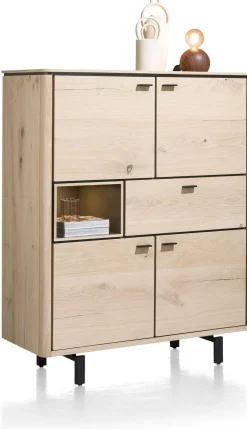 Online Henders en Hazel Livada Low Opbergkast Natural