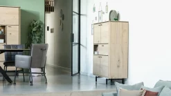 Online Henders en Hazel Livada Low Opbergkast Natural