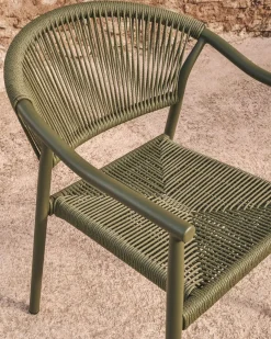 Clearance Kave Home Livadia Tuinstoel Groen