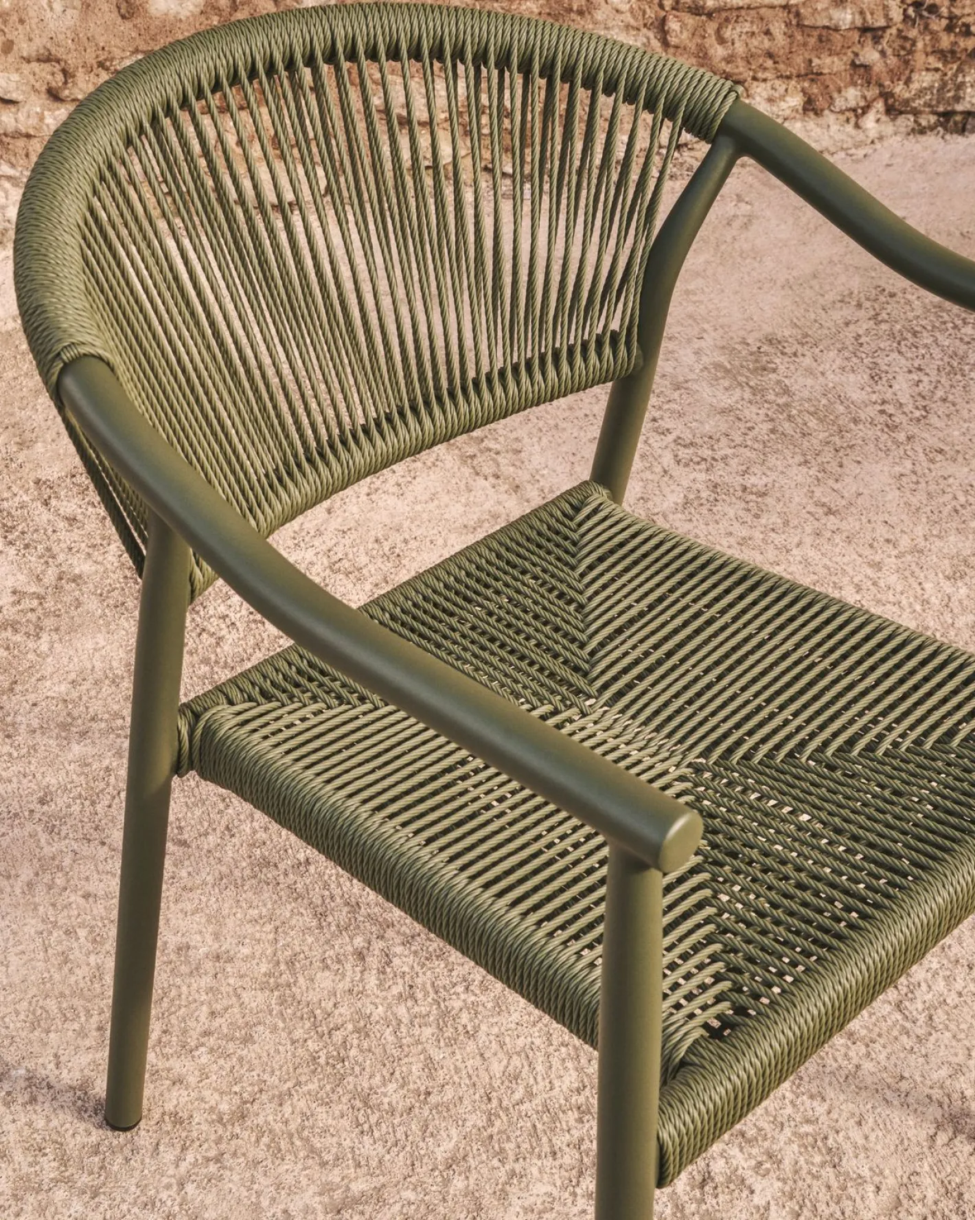 Clearance Kave Home Livadia Tuinstoel Groen
