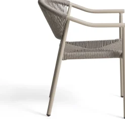 Online Kave Home Livadia Tuinstoel Taupe