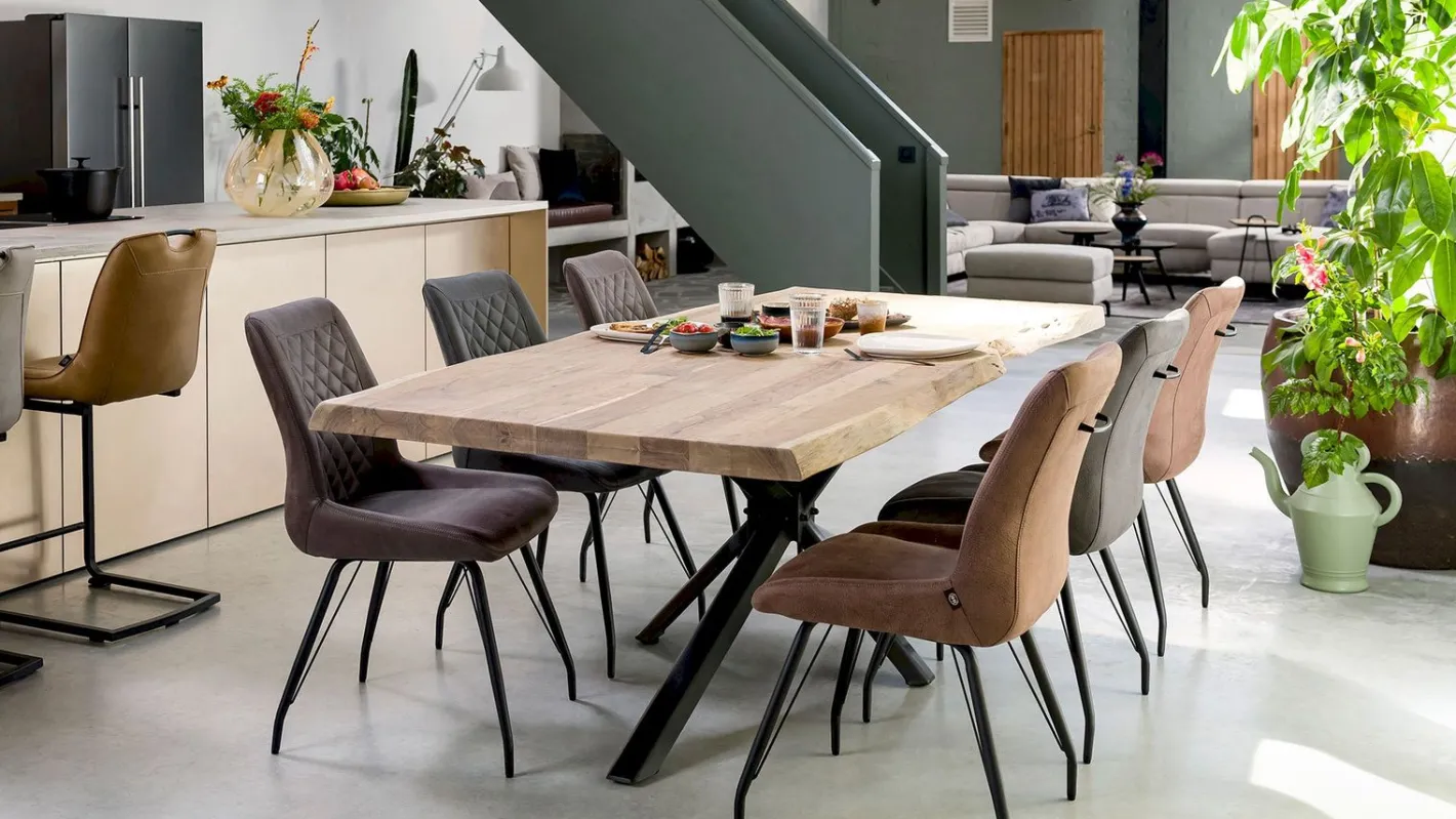 Discount Henders en Hazel Living Eettafel Naturel