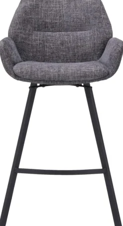 Online Trendhopper Lizz Laag Barkruk Dark Grey