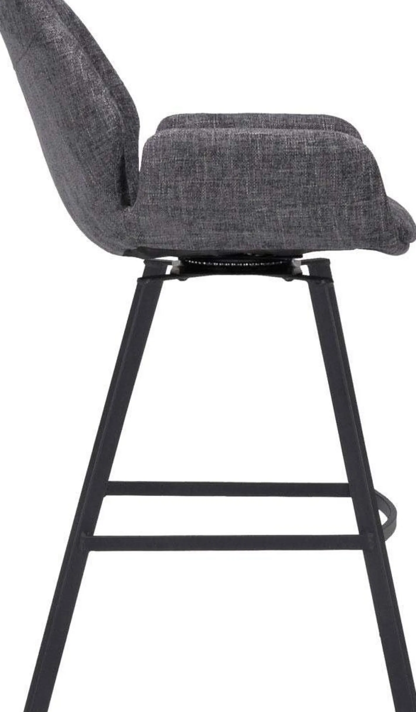 Online Trendhopper Lizz Laag Barkruk Dark Grey