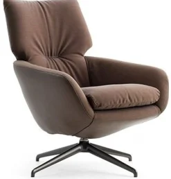 Best Leolux Lloyd Fauteuil grijs