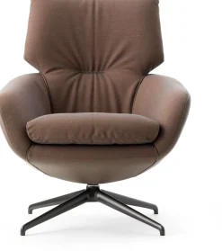 Best Leolux Lloyd Fauteuil grijs