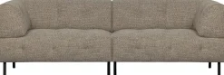 Best WOOOD Lloyd 4-Zitsbank Brown Melange