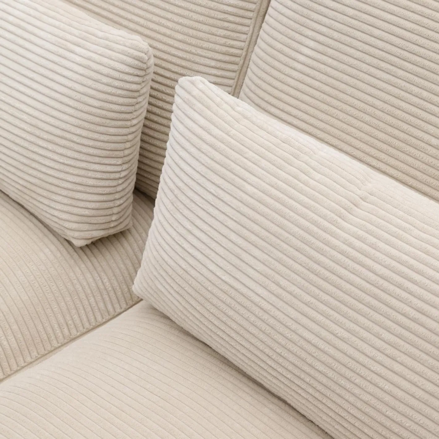 New Trendhopper Lodi 4-Zitsbank Creme