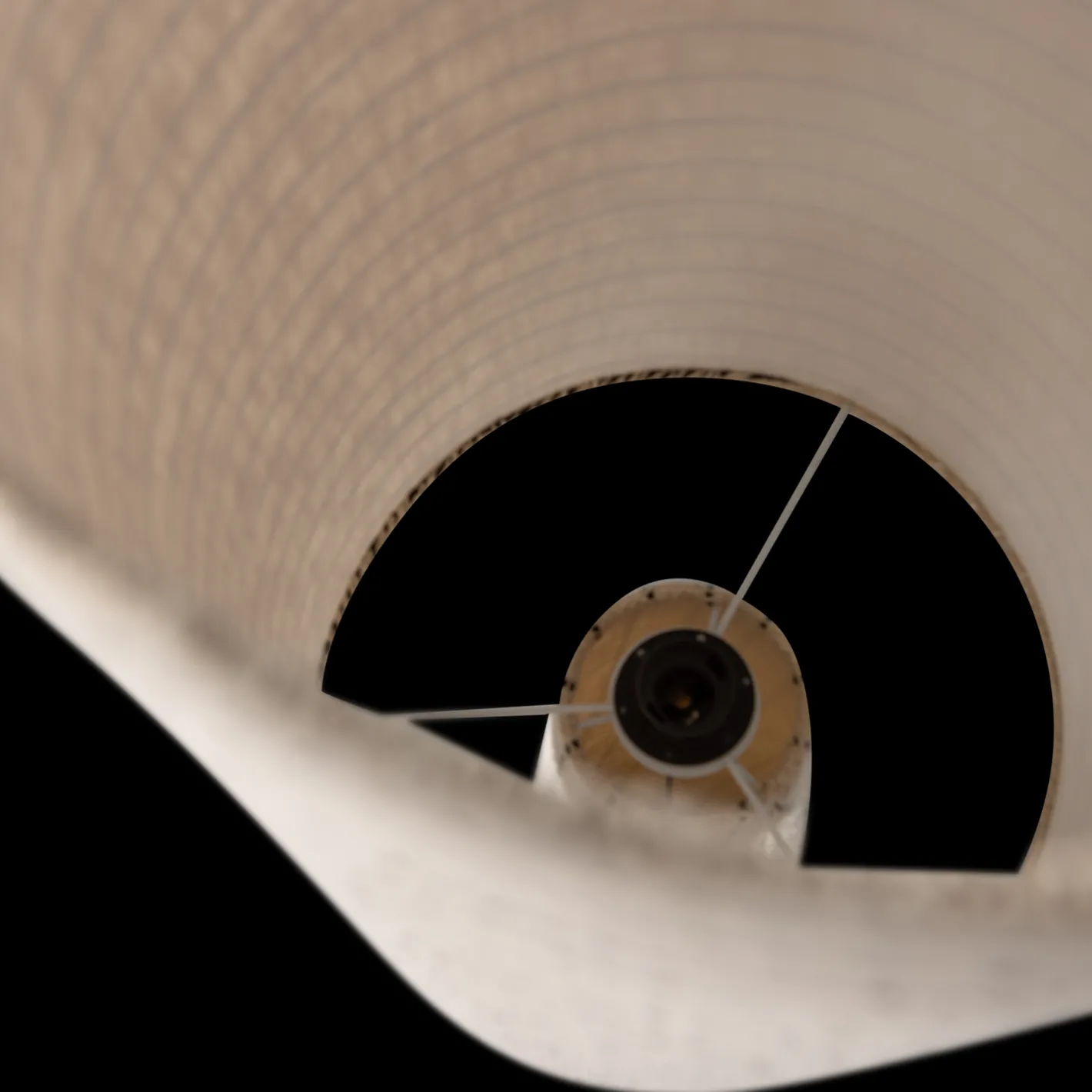 Online WOOOD Loft Strepen Vloerlamp Naturel