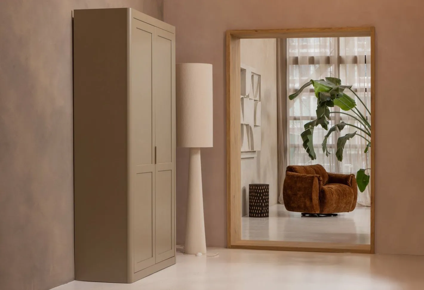 Online WOOOD Loft Vloerlamp Natural