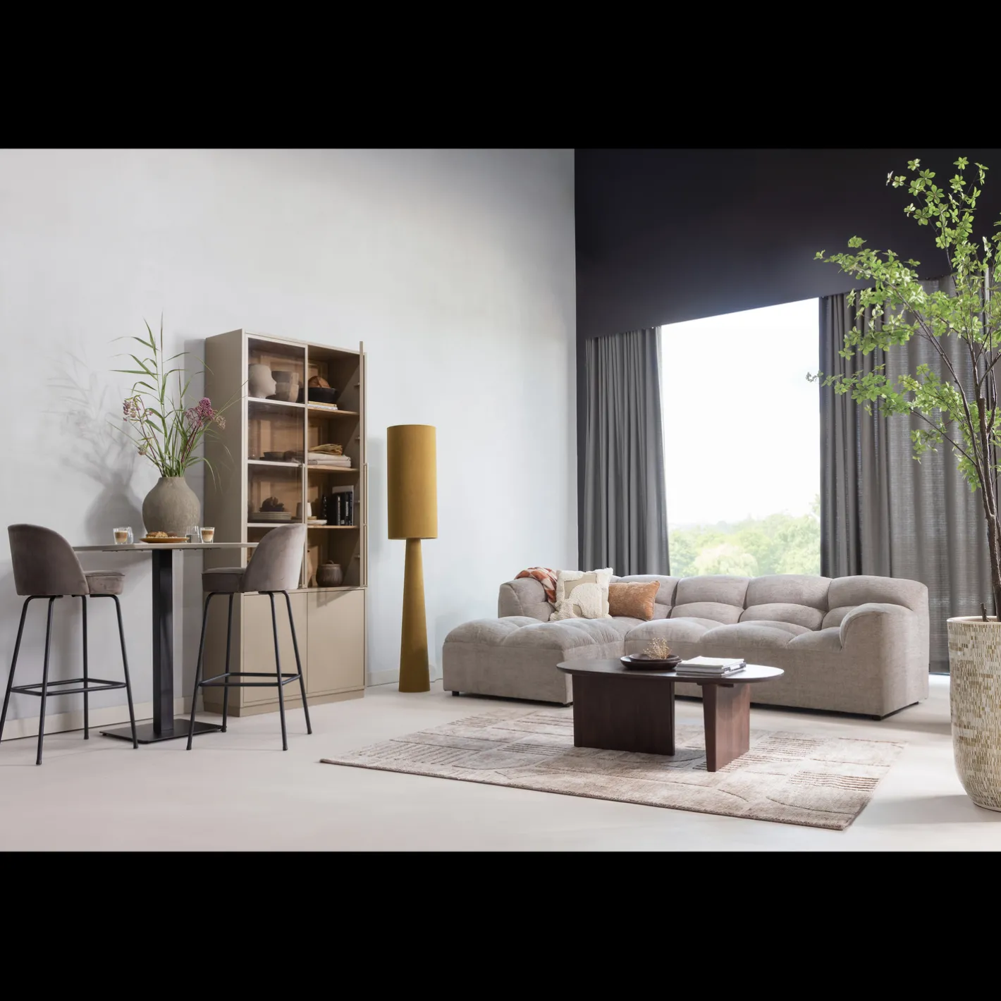 Discount WOOOD Loft XL Vloerlamp Tapenade