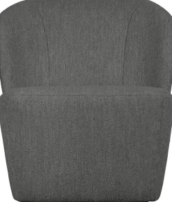 New vtwonen Lofty Bouclé Fauteuil Steel Grey