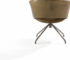 Outlet LABEL Vandenberg Lola Draaifauteuil Groen