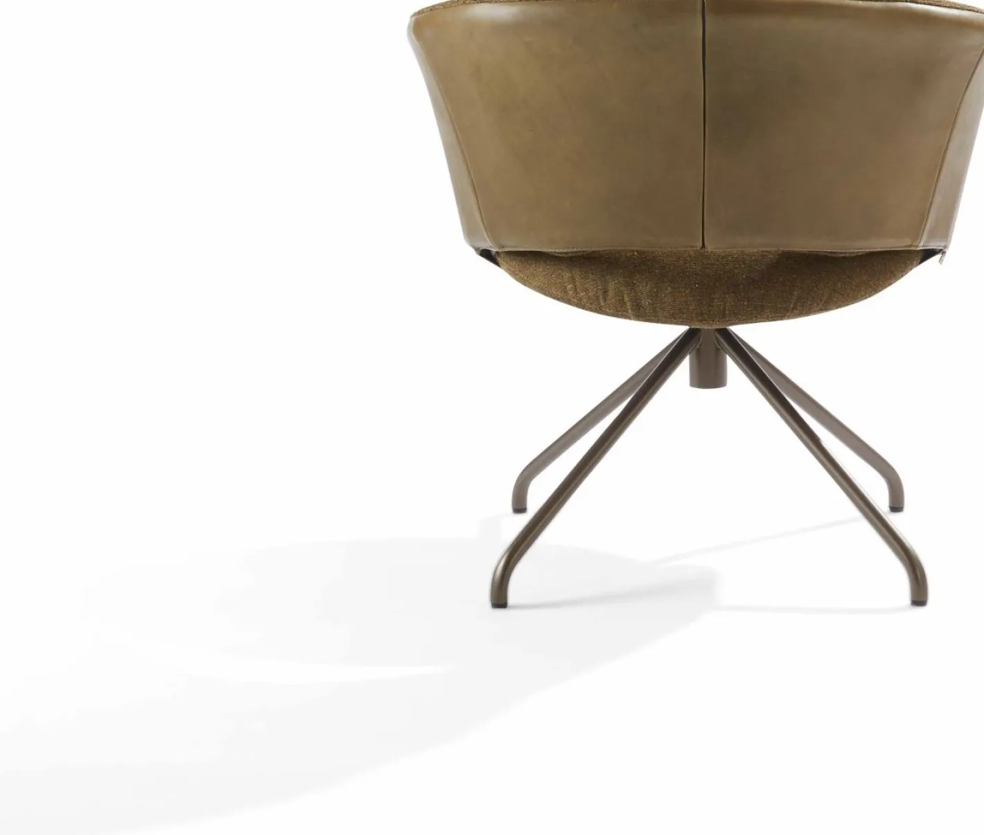 Outlet LABEL Vandenberg Lola Draaifauteuil Groen