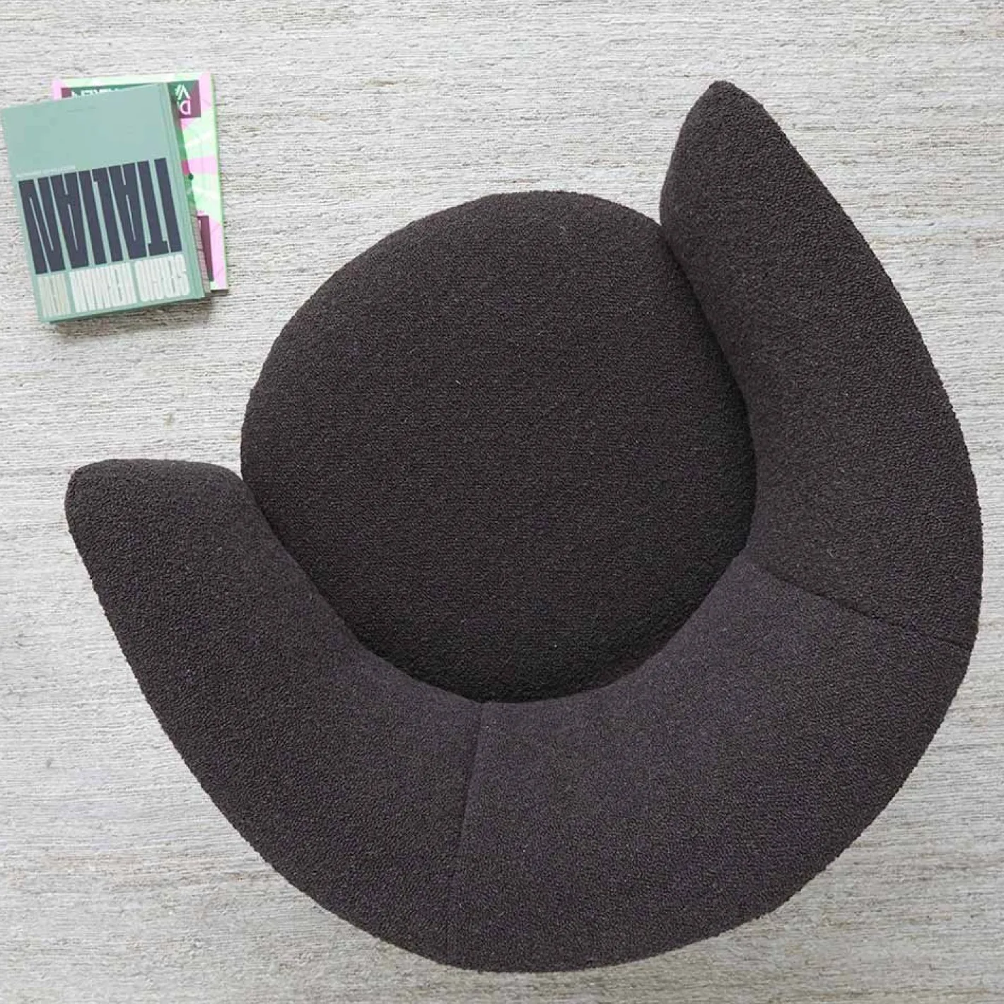 Outlet LABEL Vandenberg Lola Draaifauteuil Groen
