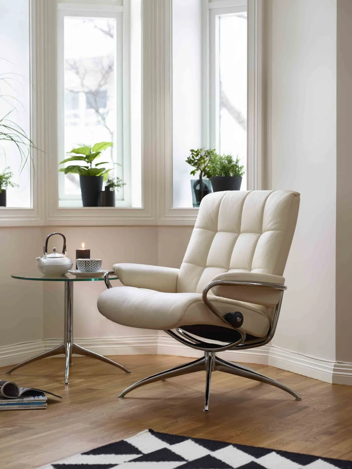 New Stressless London Relaxfauteuil bruin