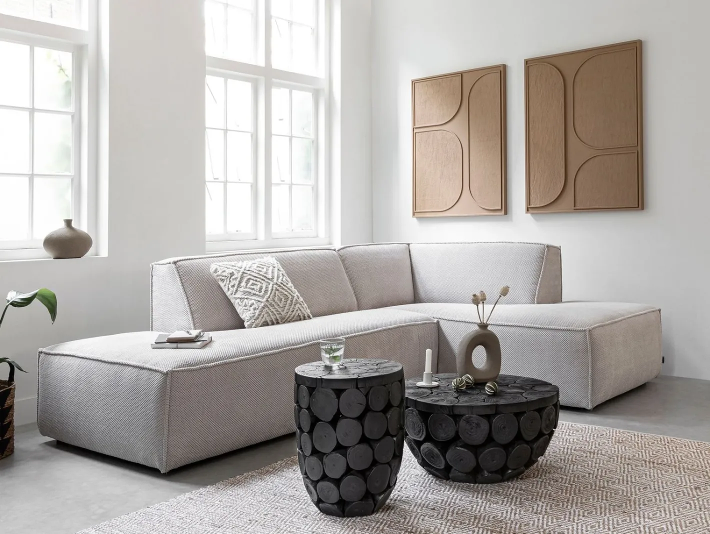 Best MUST Living Lorcan Wanddecoratie Brown