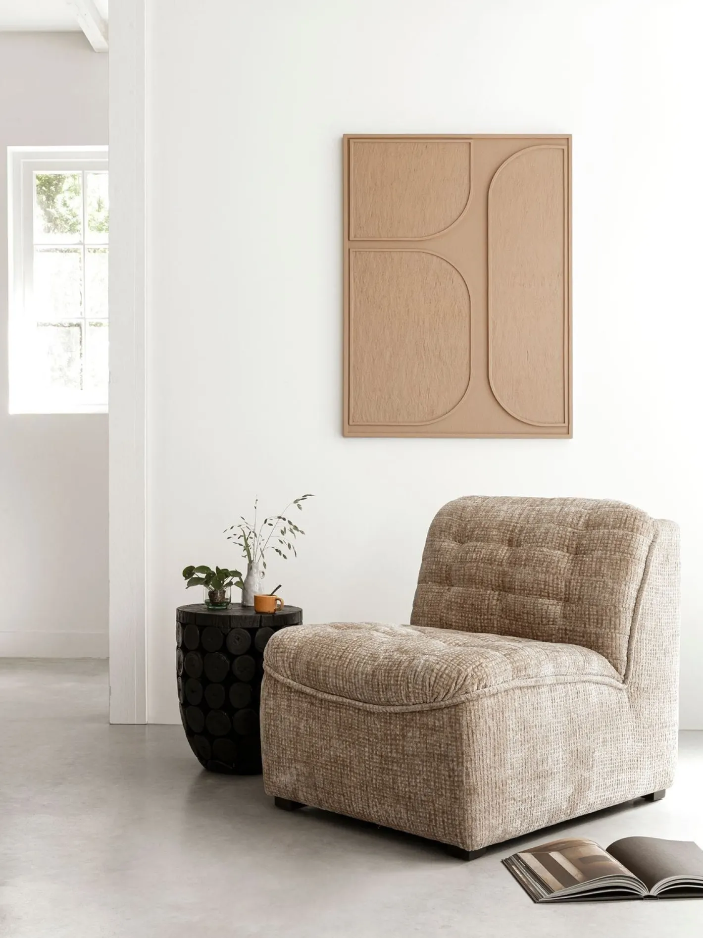 Best MUST Living Lorcan Wanddecoratie Brown