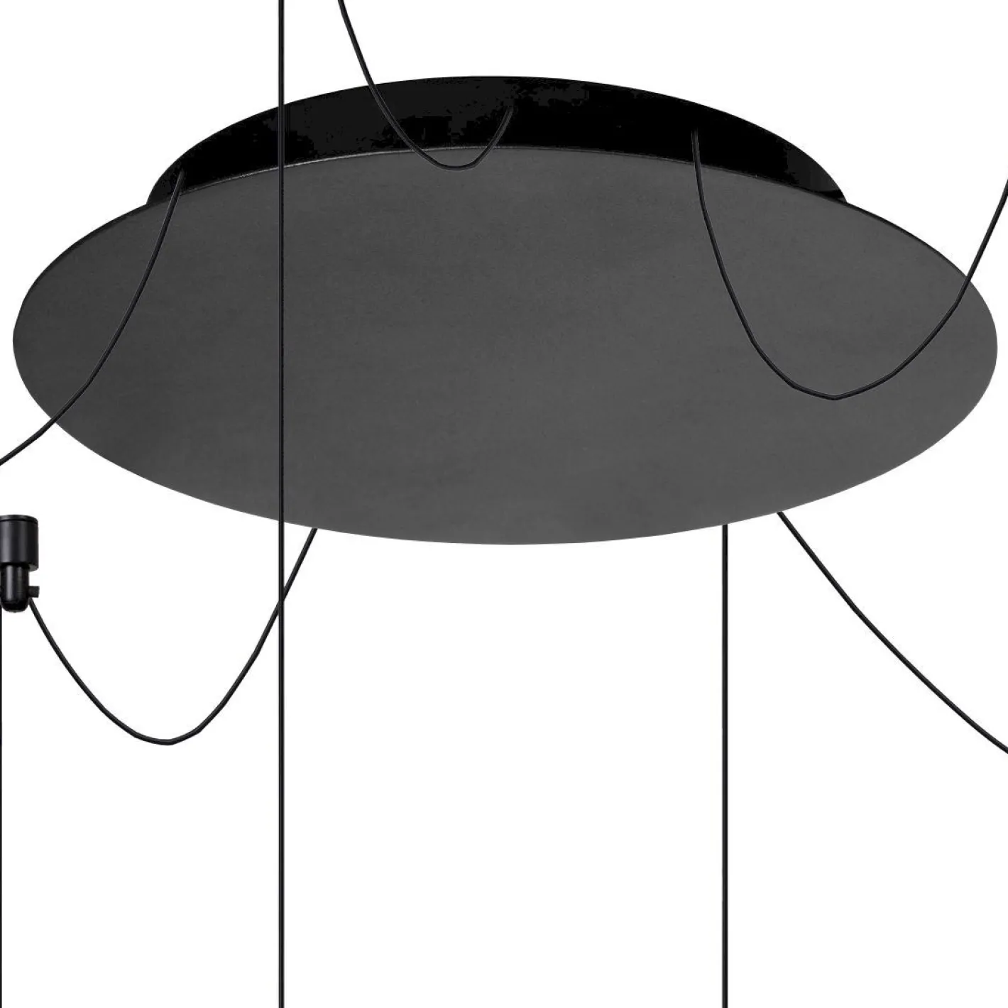 Hot Lucide Lorenz Rond Hanglamp Zwart