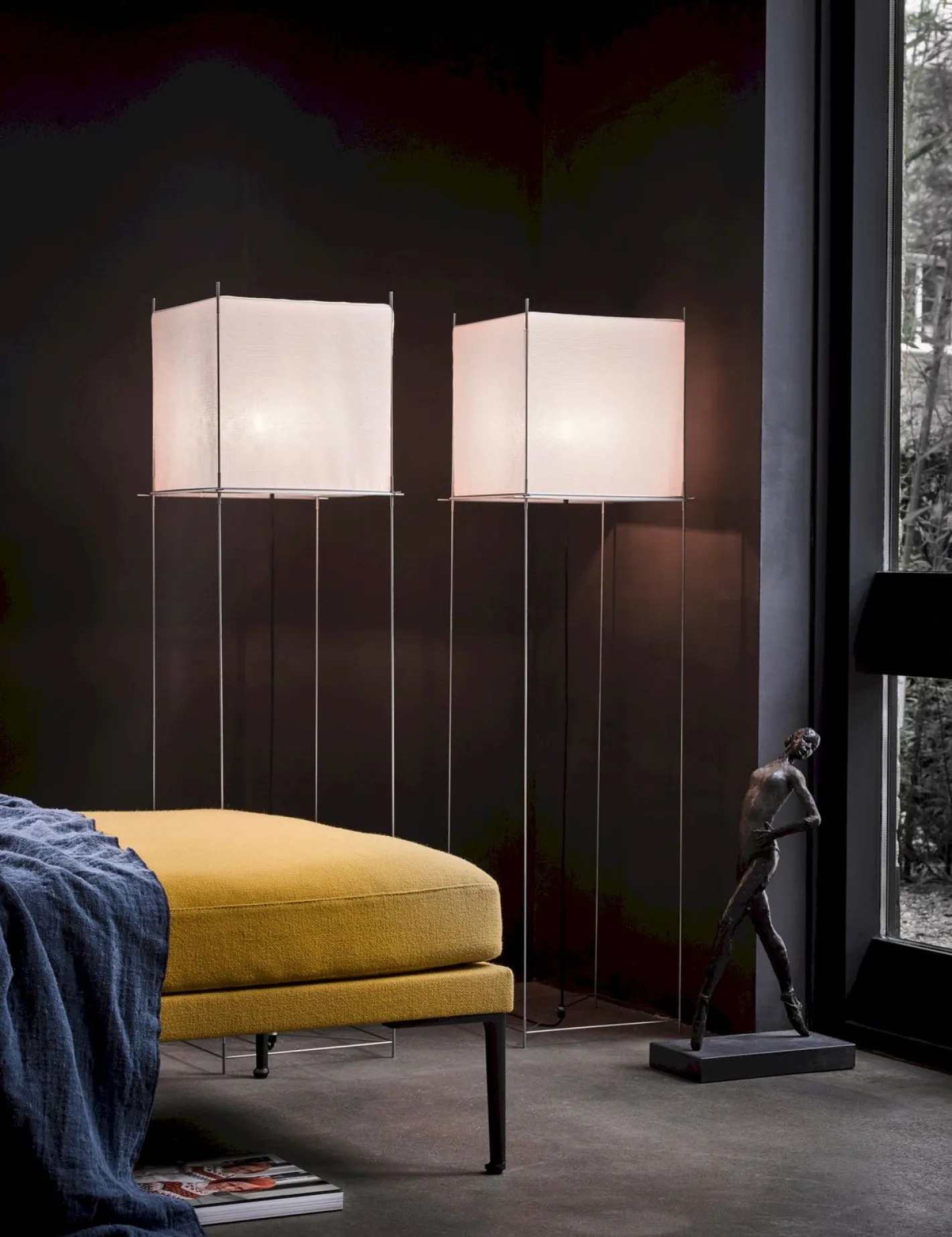 Clearance Eijerkamp Collectie Lotek Vloerlamp Wit