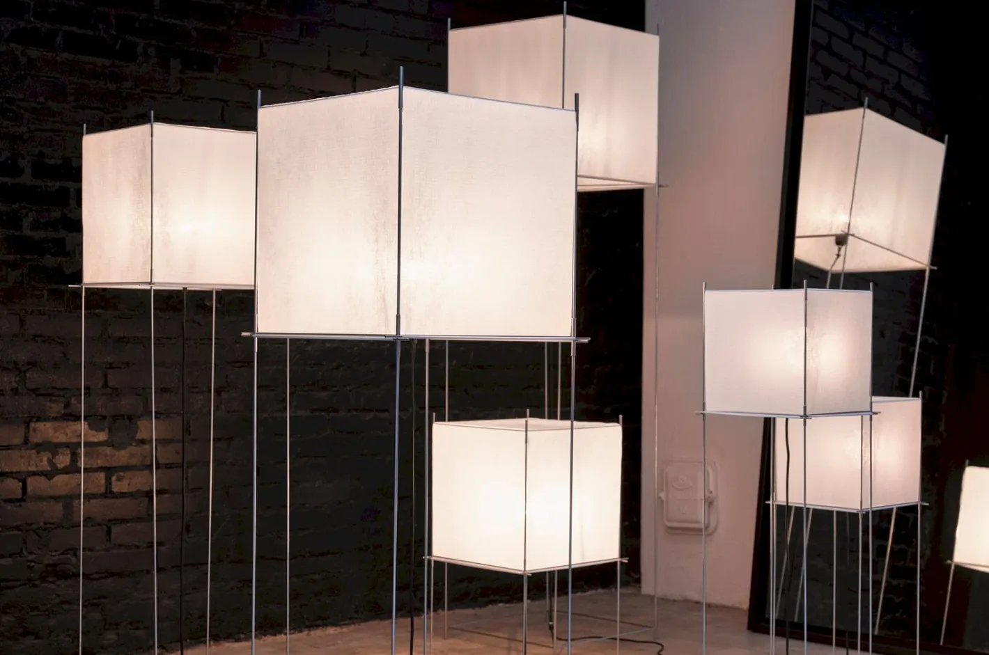 Clearance Eijerkamp Collectie Lotek Vloerlamp Wit