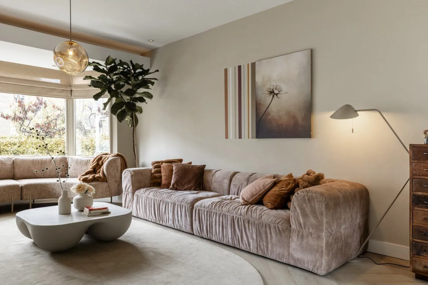 New Eijerkamp Collectie Lotte Vloerlamp Zand