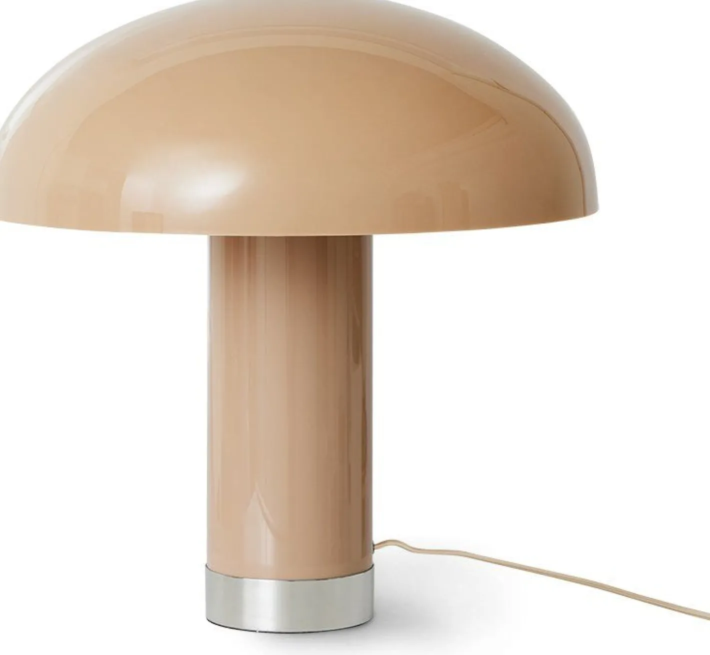 Sale HKLIVING Lounge Tafellamp Mocha, Chrome
