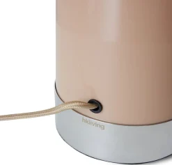 Sale HKLIVING Lounge Tafellamp Mocha, Chrome