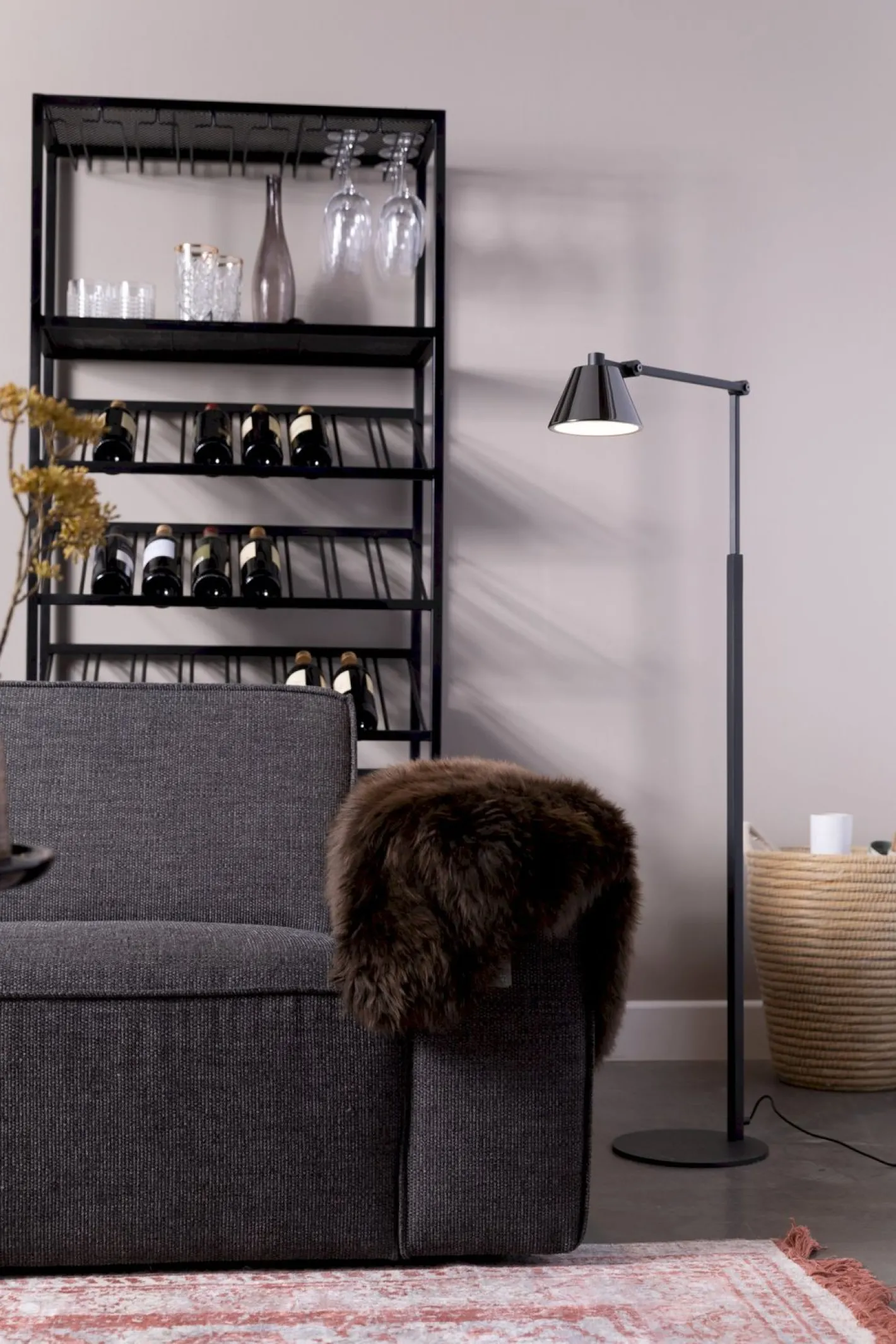Best Zuiver Lub Vloerlamp Black