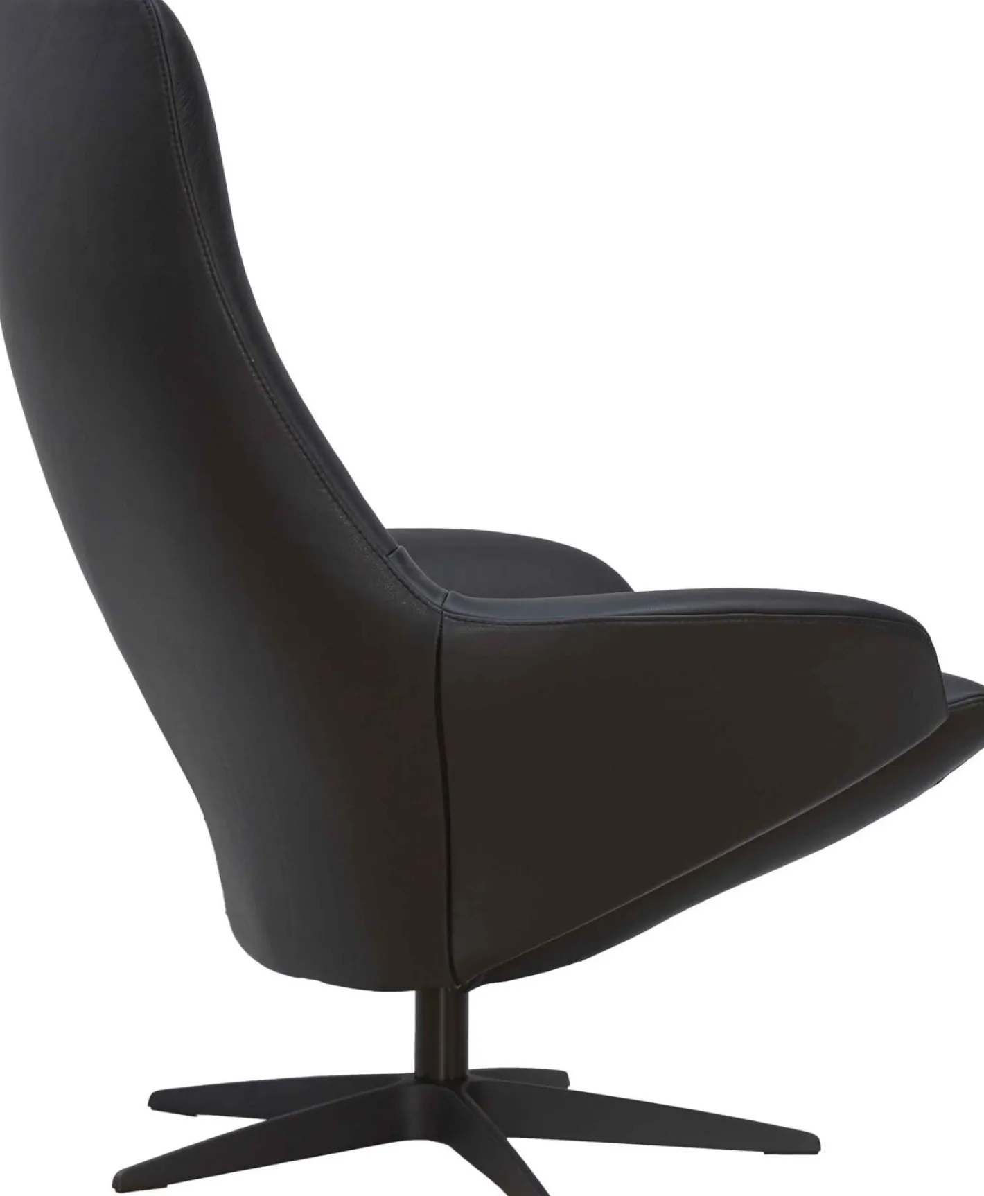 New Gealux Lucid Relaxfauteuil + Hocker Zwart