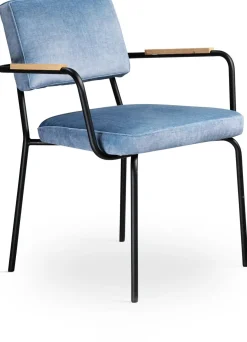 Discount Eijerkamp Collectie Luke Armstoel Blauw