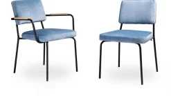 Discount Eijerkamp Collectie Luke Armstoel Blauw