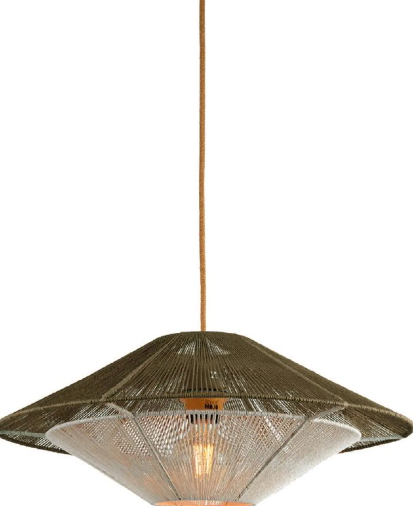 Outlet Good&Mojo Lumbini S Hanglamp Light Grey, White